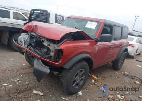 2024 Ford Bronco Big Bend z USA, uszkodzony, nr VIN 1FMDE7BH7RLB15846